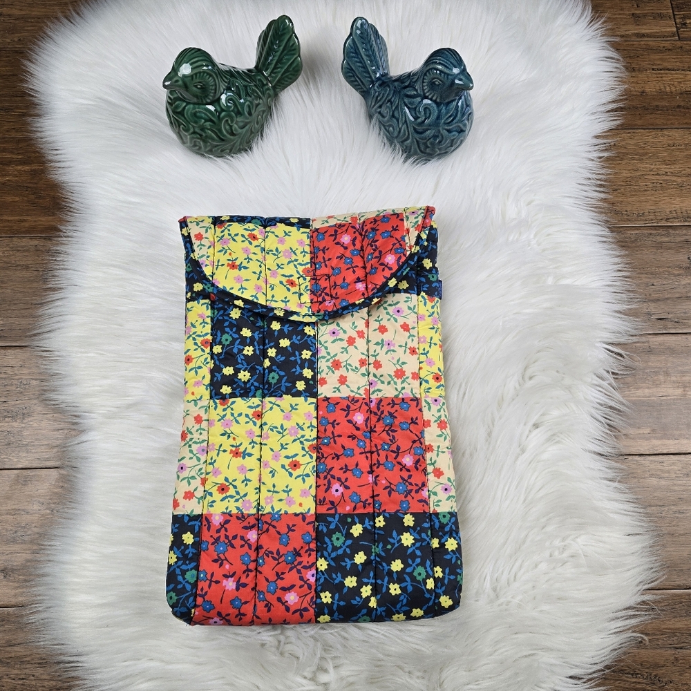 BAGGU Colorful Patchwork Laptop Bag